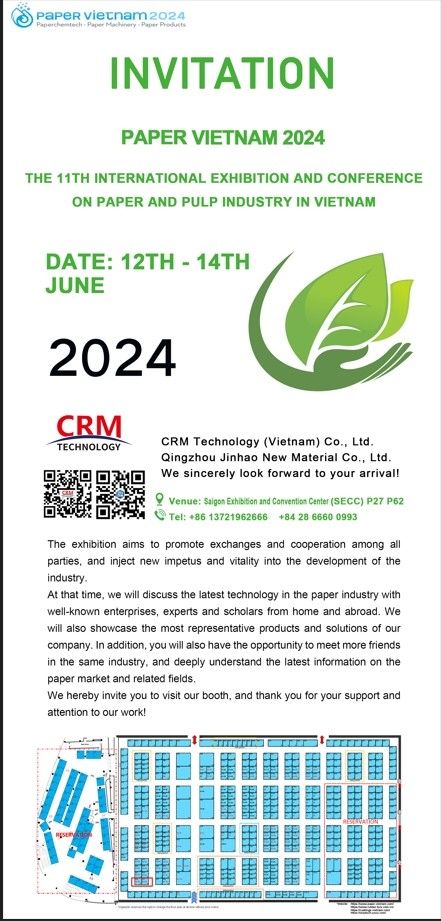 أحدث أخبار الشركة عن مرحبا بكم في المعرض الدولي الحادي عشر والمؤتمر حول صناعة الورق والخزف في فيتنام