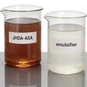 سعر جيد JH-ASA عامل كيميائي وظيفي بنسبة 75 إلى 79 بالمائة ODSA لكمية إضافة منخفضة وفترة معالجة سريعة في صناعة الورق الانترنت