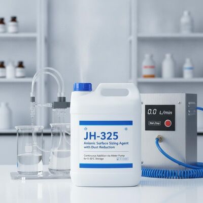 سعر جيد JH-325 عامل تحديد حجم السطح الأنيوني مع تقليل الغبار والإضافة المستمرة عن طريق مضخة المتر للتخزين عند درجة الحرارة 0-30 درجة مئوية الانترنت